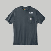 White:  - CTTK87.apf - Tall Workwear Pocket Short Sleeve T Shirt